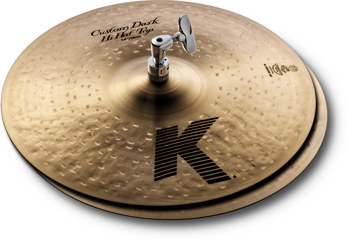 ZILDJIAN 14" K Custom Dark Hi-Hats | K Custom 14" Dark hi-hat činele