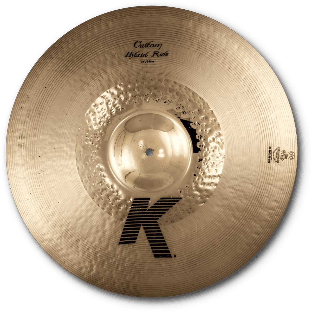 ZILDJIAN 21" K Custom Hybrid Ride | K Custom 21" Hybrid ride činela