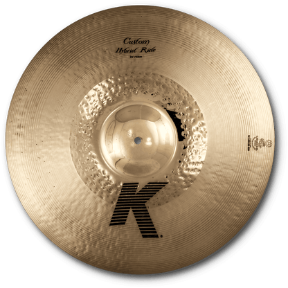 ZILDJIAN 21" K Custom Hybrid Ride | K Custom 21" Hybrid ride činela