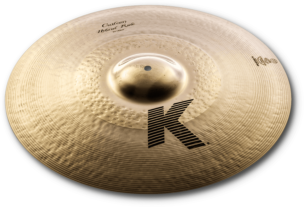 ZILDJIAN 21" K Custom Hybrid Ride | K Custom 21" Hybrid ride činela
