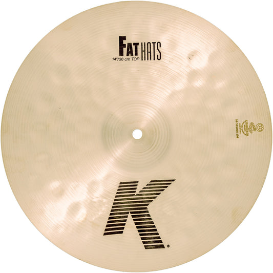 ZILDJIAN 14" K Fat Hat HiHat-Pair | K 14" Fat HiHat-Pair Hi-hat чинели