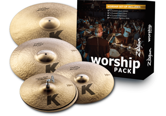 ZILDJIAN Worship PACK | Pack Worship 14"-16"-18"-20" Cymbal