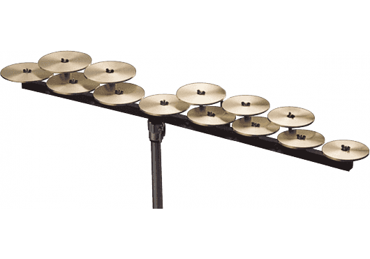 ZILDJIAN Crotales Low Octave (13 Notes)-440 Tuned (W/ O Stand) | Crotale Low Octave 13 Notes 440 Hz Cymbal