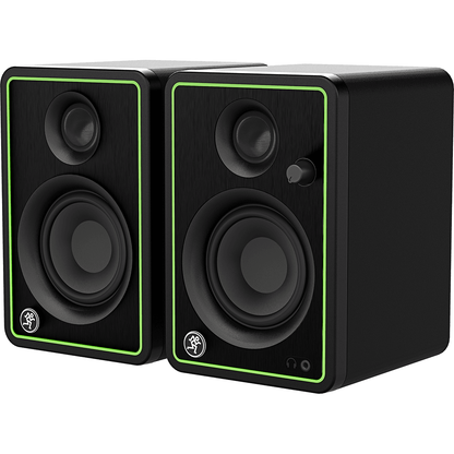 Mackie CR3-X Monitors | CR-X Series 3-Inch Multimedia Monitors | Professional Studio Quality Sound | Pair | Perfect for Content Creators