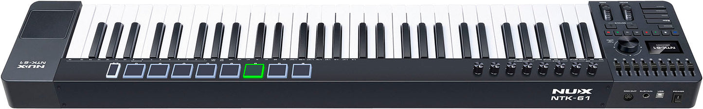 NUX NTK 61 | 61 tipk master klaviatura MIDI krmilnik