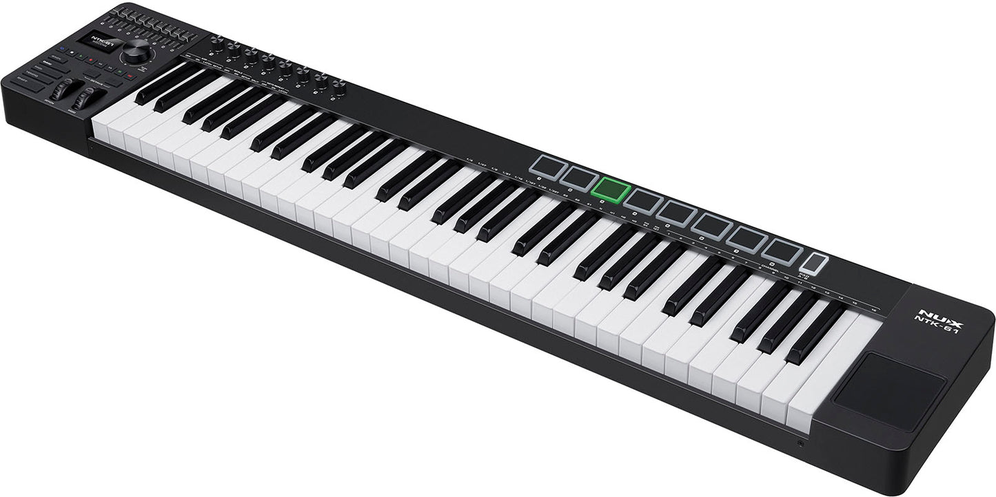 NUX NTK 61 | 61 tipk master klaviatura MIDI krmilnik