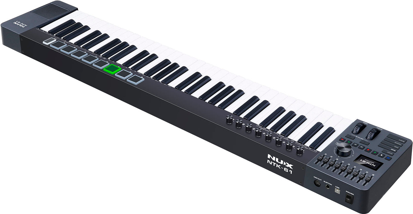 NUX NTK 61 | 61 tipk master klaviatura MIDI krmilnik