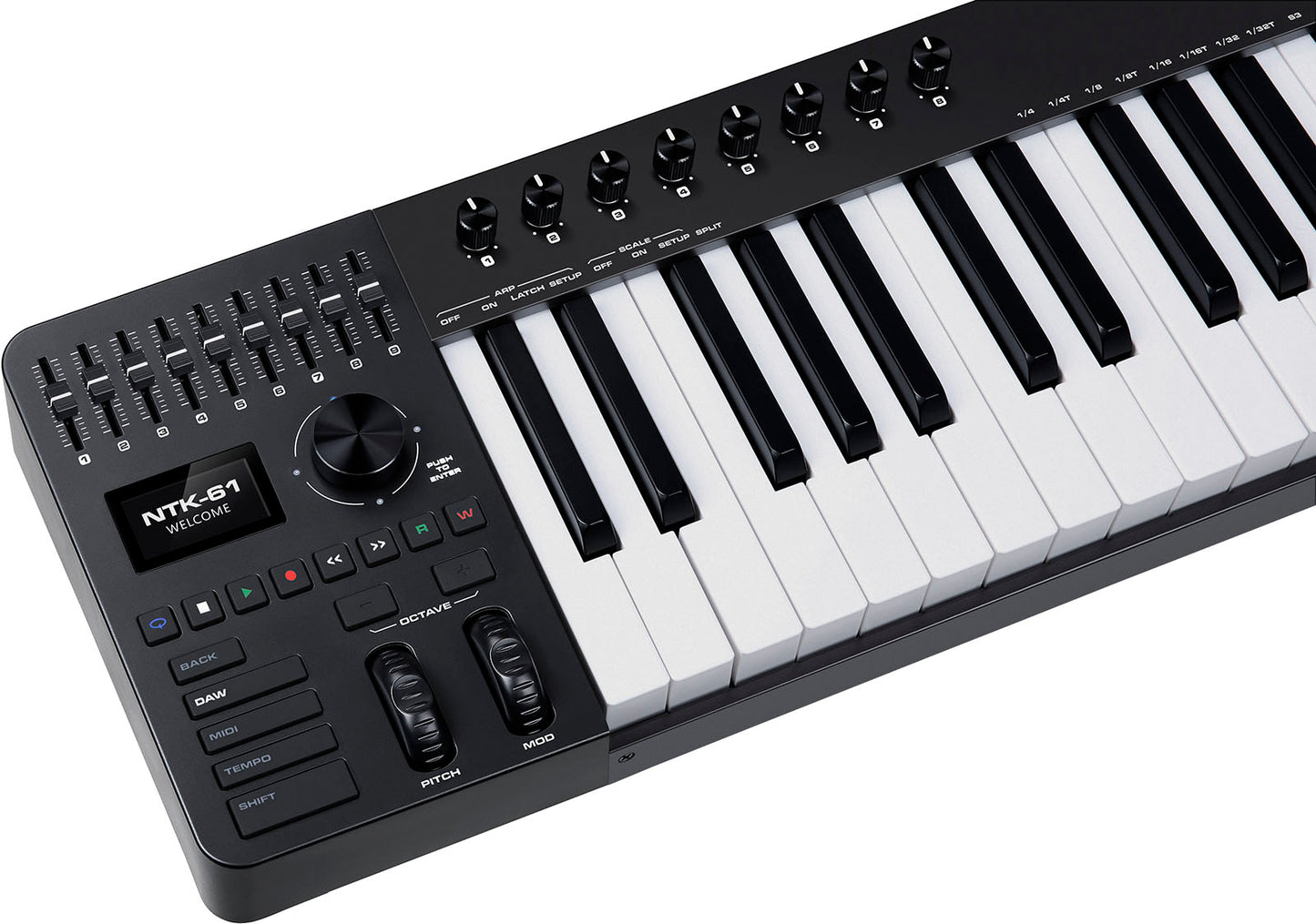 NUX NTK 61 | 61 tipk master klaviatura MIDI krmilnik