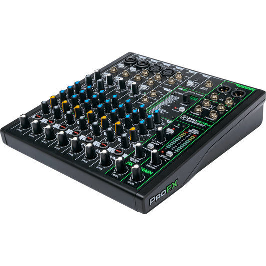 Mackie ProFX10v3 10-channel Mixer with USB and Effects | Built-In USB Interface | Includes Recording Software | Suitable for Studio and Stage | SMK PROFX10V3