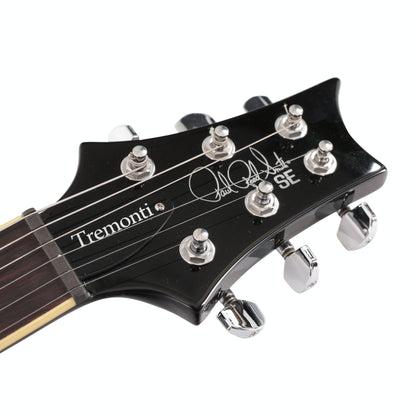 PRS SE Mark Tremonti Trem Signature Single Cut Electric Guitar in Black | STTRBL | PRS Gig Bag Included