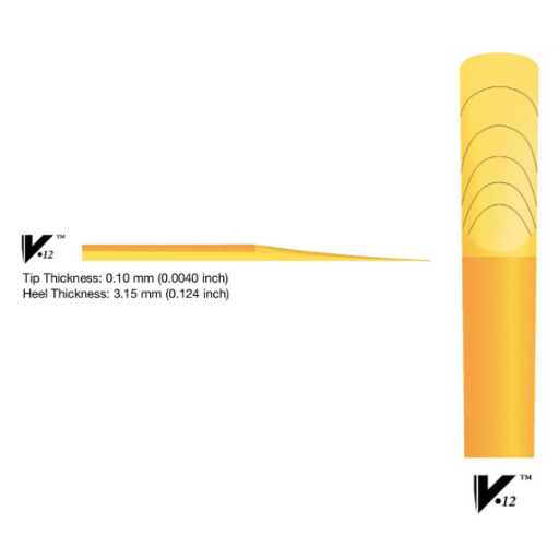 Vandoren V12 Clarinet Reed 3.5 | Single Reed