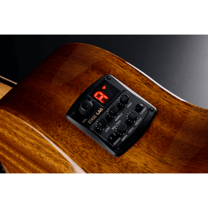 Mahogany Cutaway Electro Acoustic Auditorium  Guitar | Tramontane 98 ACE by Lâg | T98ACE