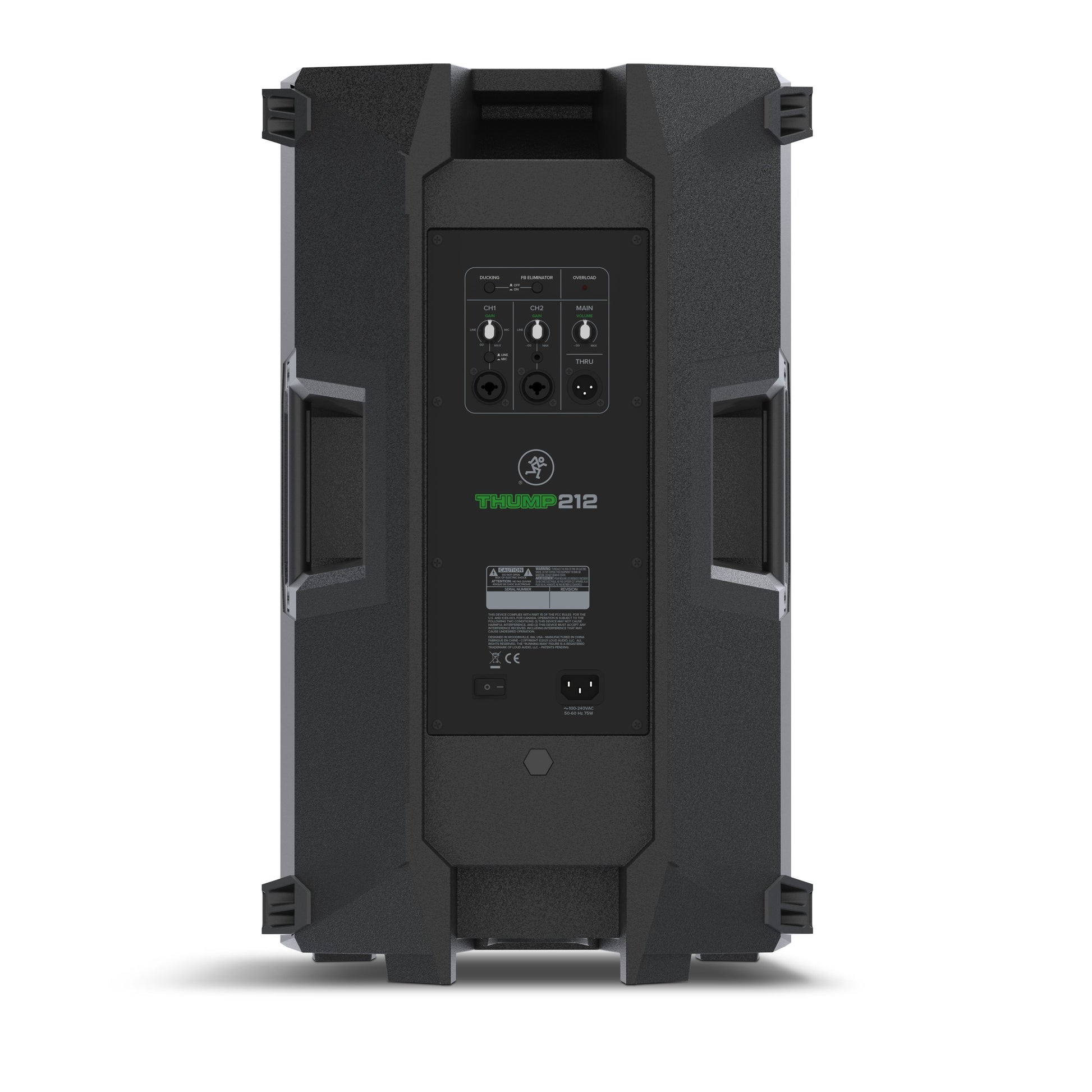 Mackie Thump212 1400W 12-inch Powered Loudspeaker | 12” Active PA Speaker | SMK THUMP212