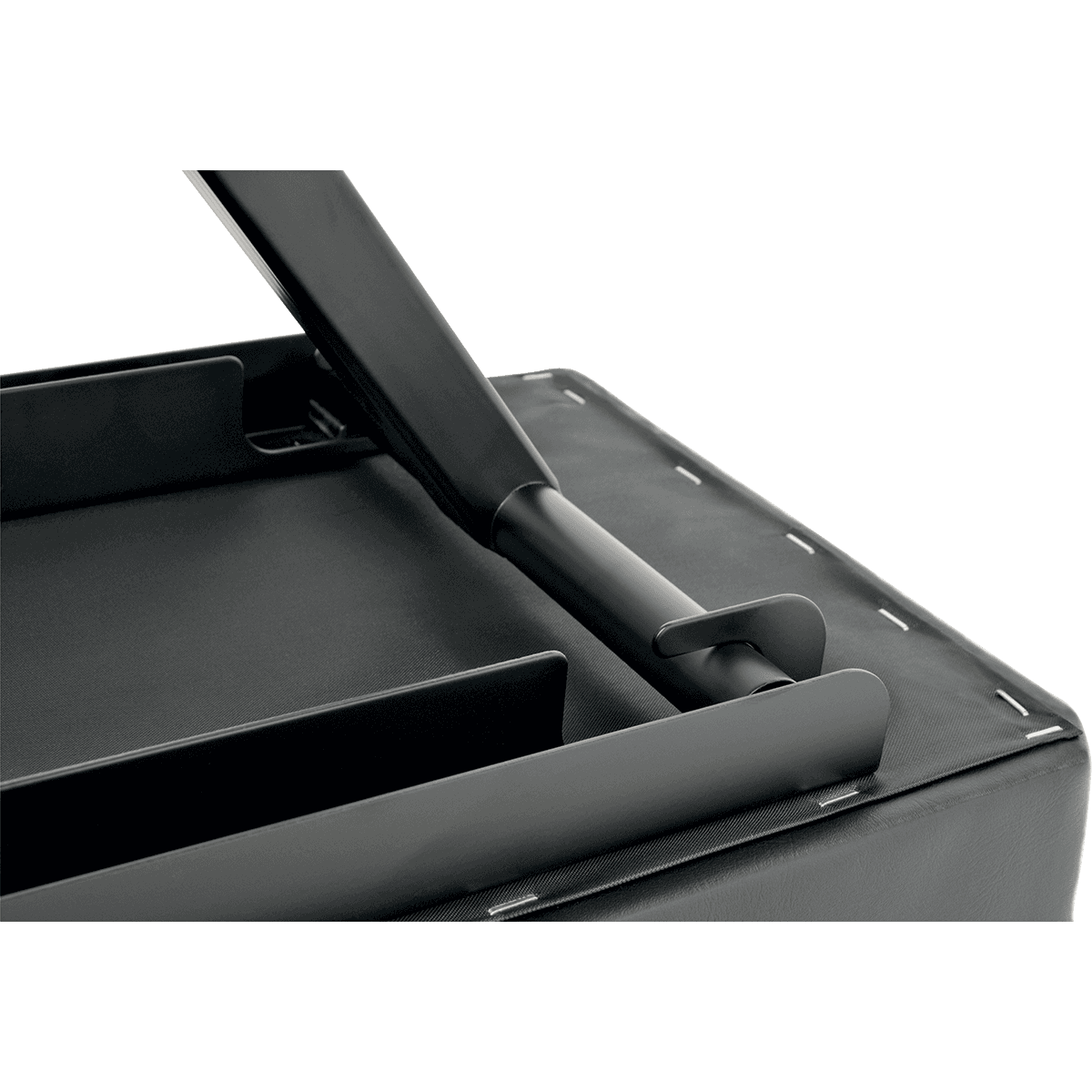 QuikLok BX8 Black Piano Bench with Leather Seat and Adjustable Height | TQM BX8