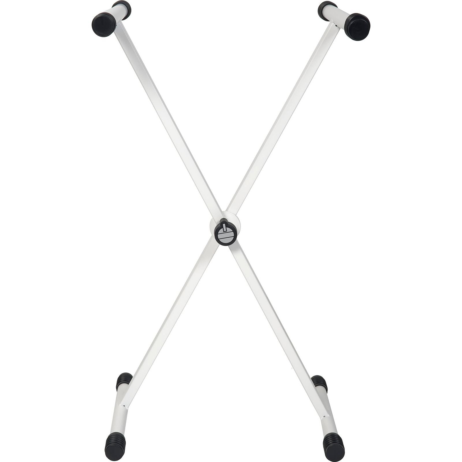 Key Bundle White by QuikLok | Keyboard Stand | Keyboard Bench | Monitoring Headphones