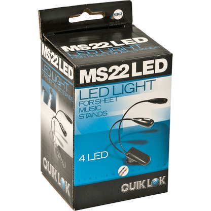 MS22 LED by Quik Lok | Music Sheet Stand LED Light