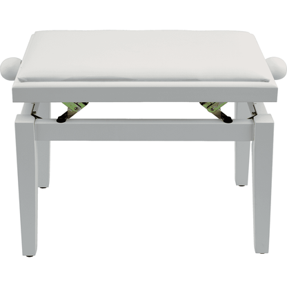 Quiklok PB100WHS Deluxe Piano Bench | Matt White
