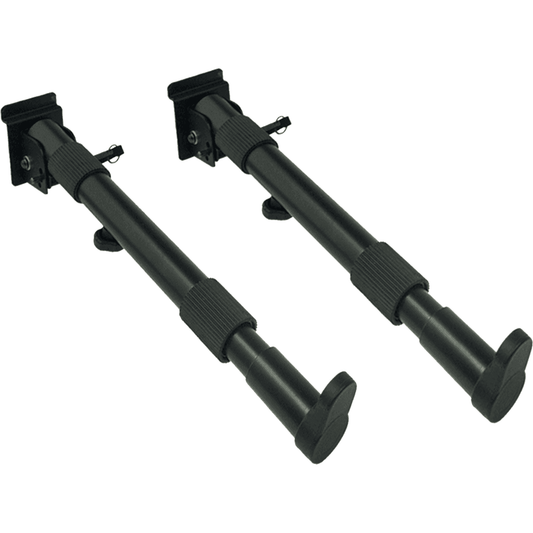Pair of Keyboard Arms by Quik Lok | Set for Slatwall | 3 Angle Adjustments