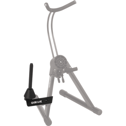 Quiklok WI992 Clarinet/Flute Stand | Optional Attachment for Quiklok WI990 Saxophone Stand