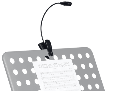 RTX LP1L LED Лампа за Стойка за Ноти | С Щипка с Гъша Шия