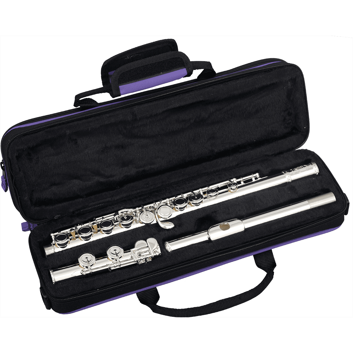 C Silver Plated Flute with Soft Case by SML Paris | FL400E
