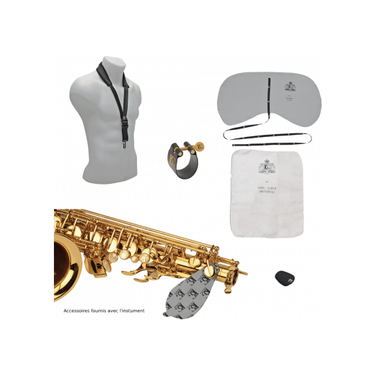 Bb Gold Lacquered Tenor Saxophone by SML Paris | T620-II