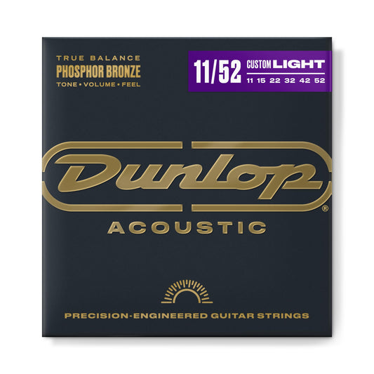 Dunlop 11-52 Acoustic Guitar Strings | Phosphor Bronze