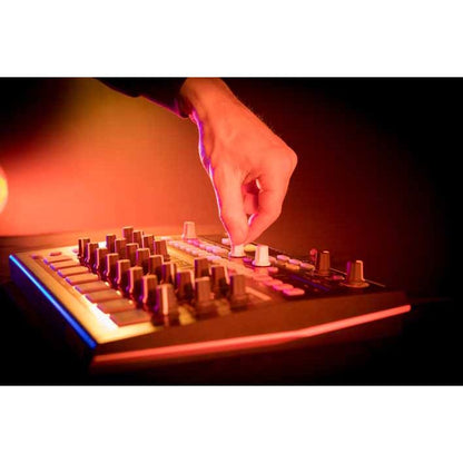DRUMBRUTE Impact by Arturia | Streamlined analog drum machine with high-energy, big-attitude sounds,  with included software